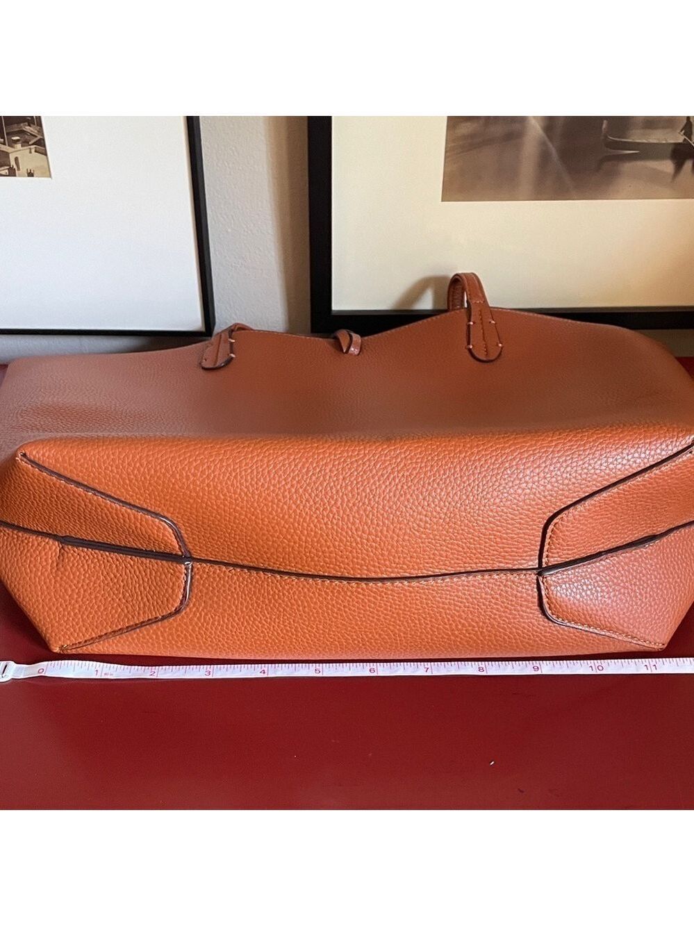 ✨BRAND NEW ✨ a Ludicrously Capacious ✨ Brown Buttery-Soft Tote Bag✨ - Picture 8 of 12